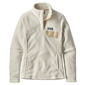 Patagonia Retool Snap T Fleece Pullover- Raw Linen - White X-Dye
